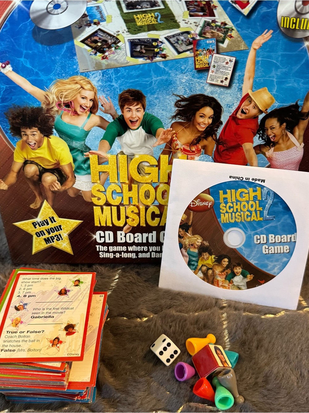 Disney High School Musical Family CD Board Game Millinealcore